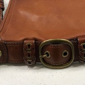 Leather Coach Tote